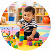 Daycare education nurturing young minds to grow daily
